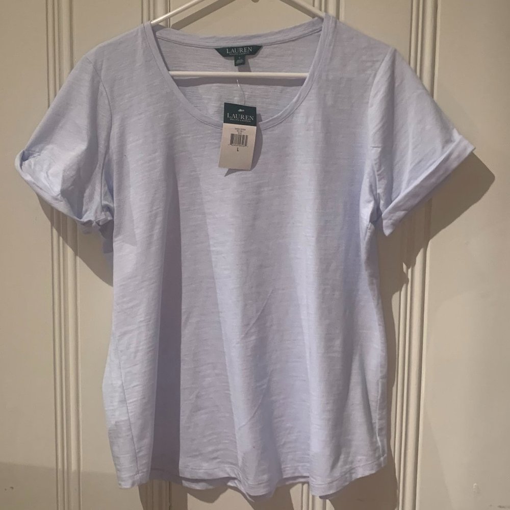 Blue Lauren Ralph Lauren T-Shirt